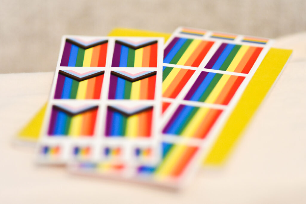 Pride Flag Stickers (Set of 21)