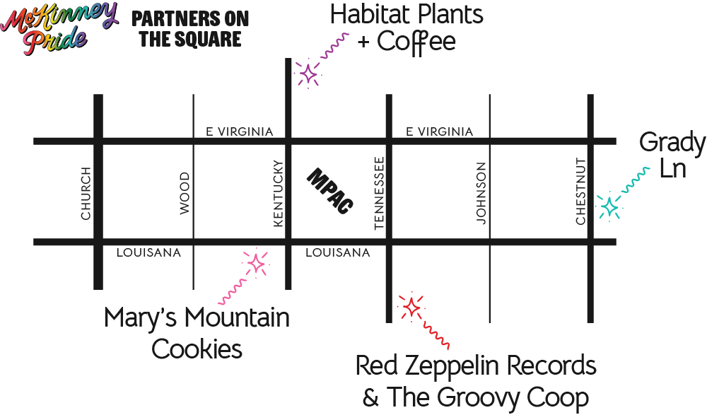 map of Pride Partner stores - follow link to open locations in Google Maps